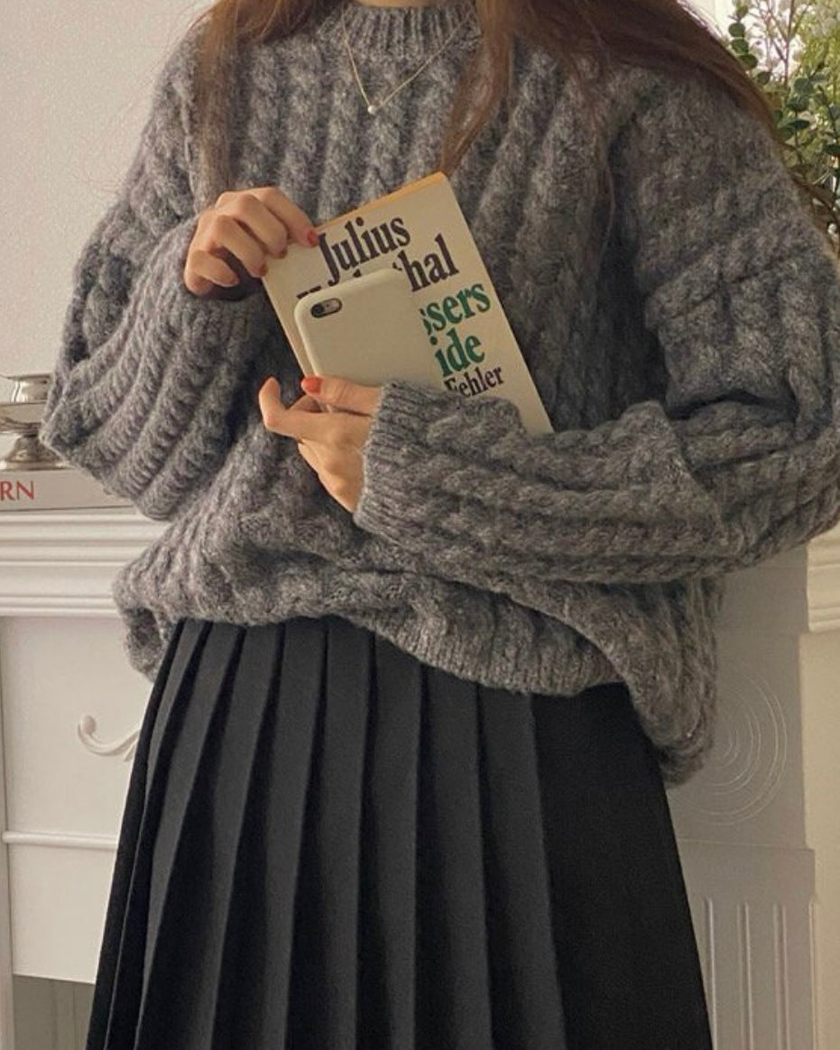 Vintage Wool Knit Top