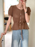 Mocha Knit Cardigan