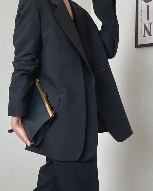 Double-layer One Button Jacket