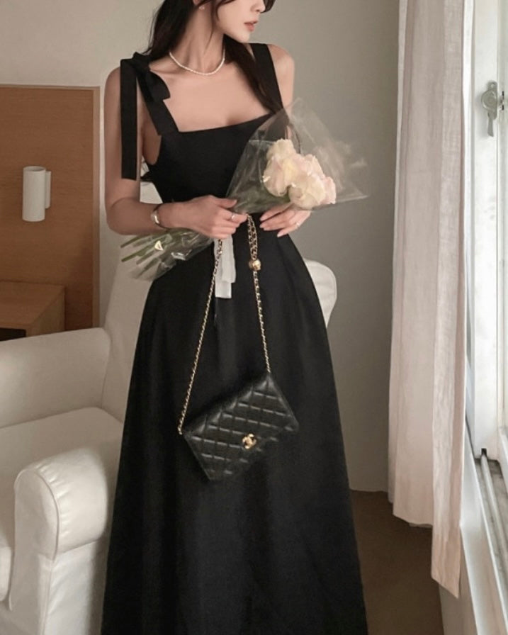 One Ribbon Long Dress