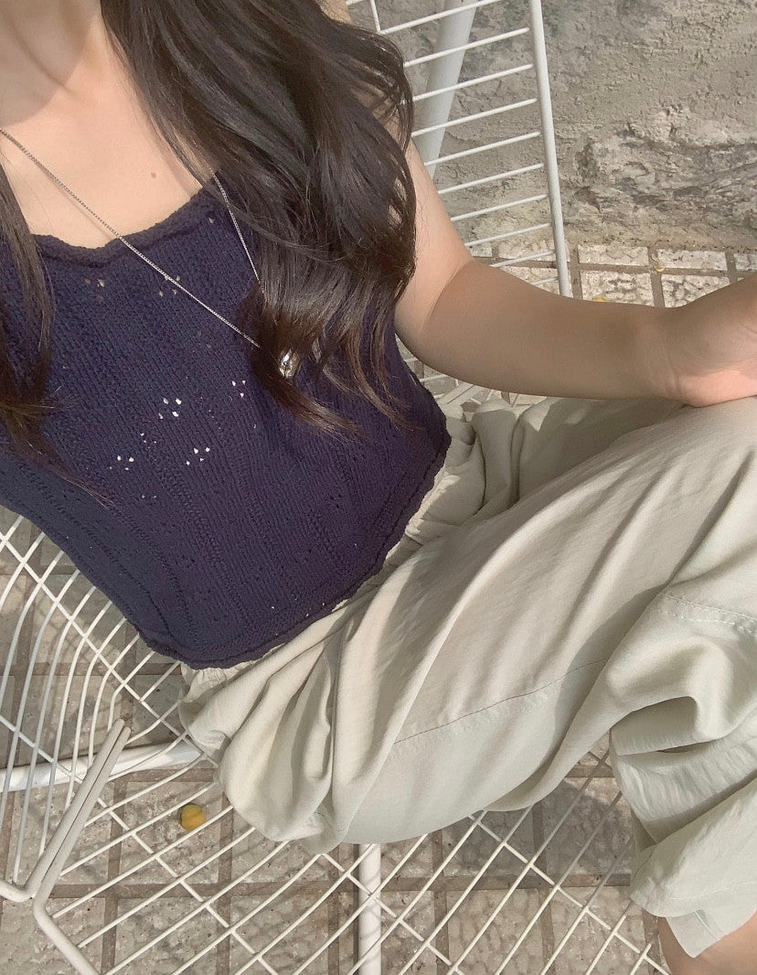 Lychee Knitted Sleeveless
