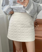 Heart Quilted Baning Skirt