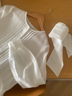 [ Pre-order ] Laurent Pintuck Dress