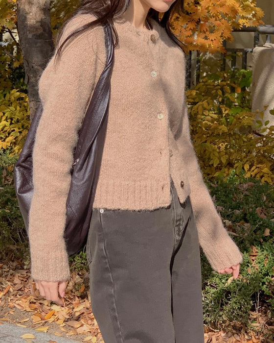 Mui Alpaca Cardigan - 88% Alpaca