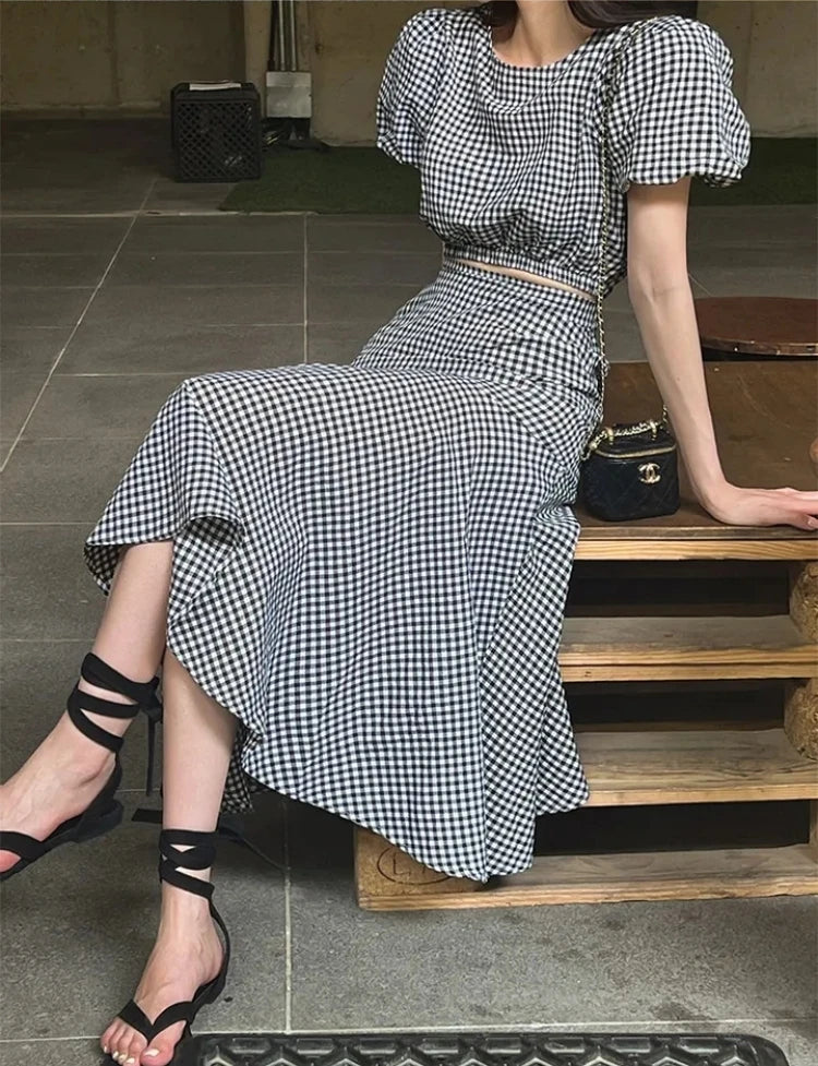 Check Two-Piece
