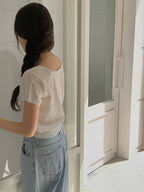 Soda Scoop-Neck Knit