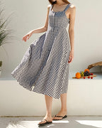 Dali Check Dress
