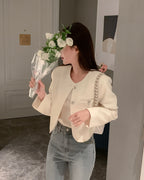 Lumiere Silver Button Jacket