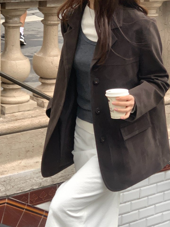 Premium Montaigne Suede Jacket