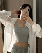 See-Through Overfit Shirt