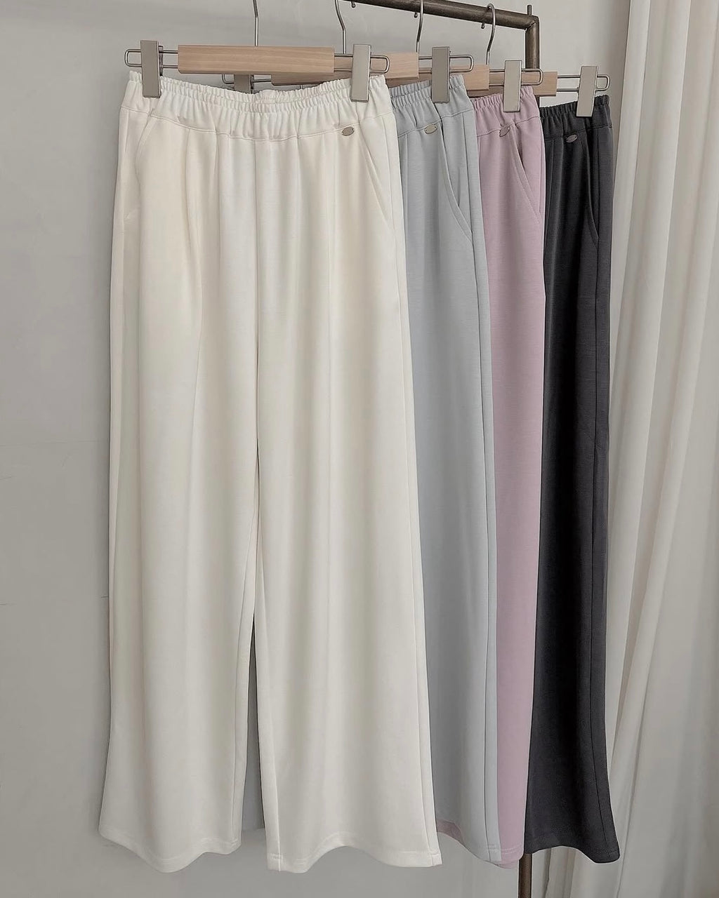 Any Pintuck Track Pants