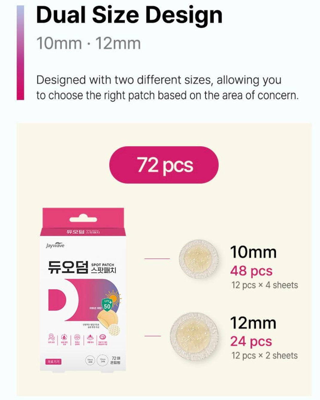 [ DUODERM ] Spot Patch 84 Counts