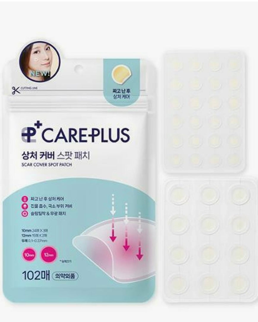 Care Plus Spot Cover Spot Patch 102 Count (For use after popping)