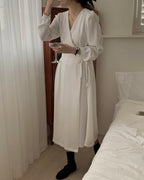 Sia Wrap Long Dress