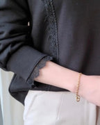 Elodie Lace Sweatshirt