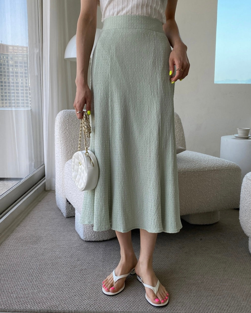 Embo Banding Skirt
