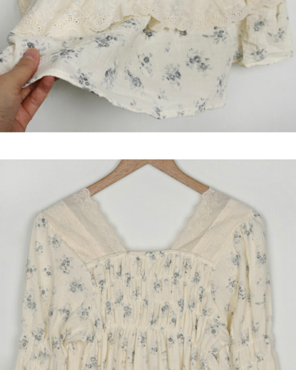 Flower Lace Night Dress