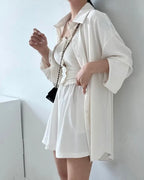 Glow Shirt Two-Piece Set