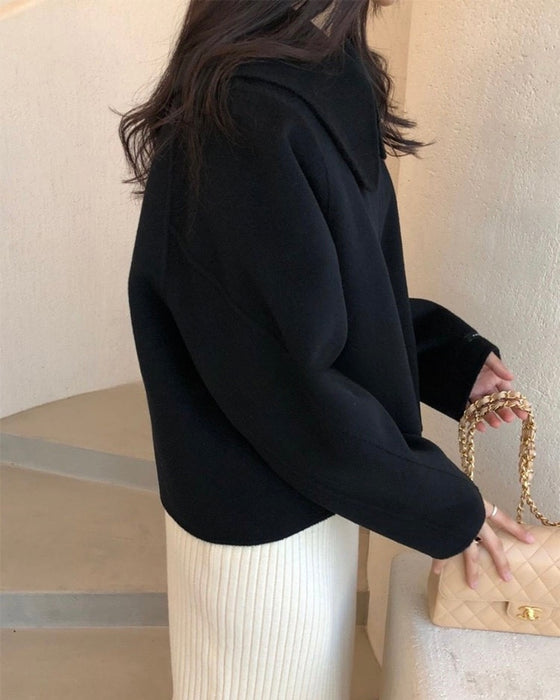 Laura 80% Wool Short Coat