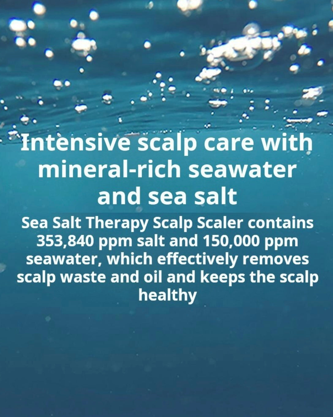 [ growus ] Sea Salt Therapy Scalp Scaler Large Volume 250g