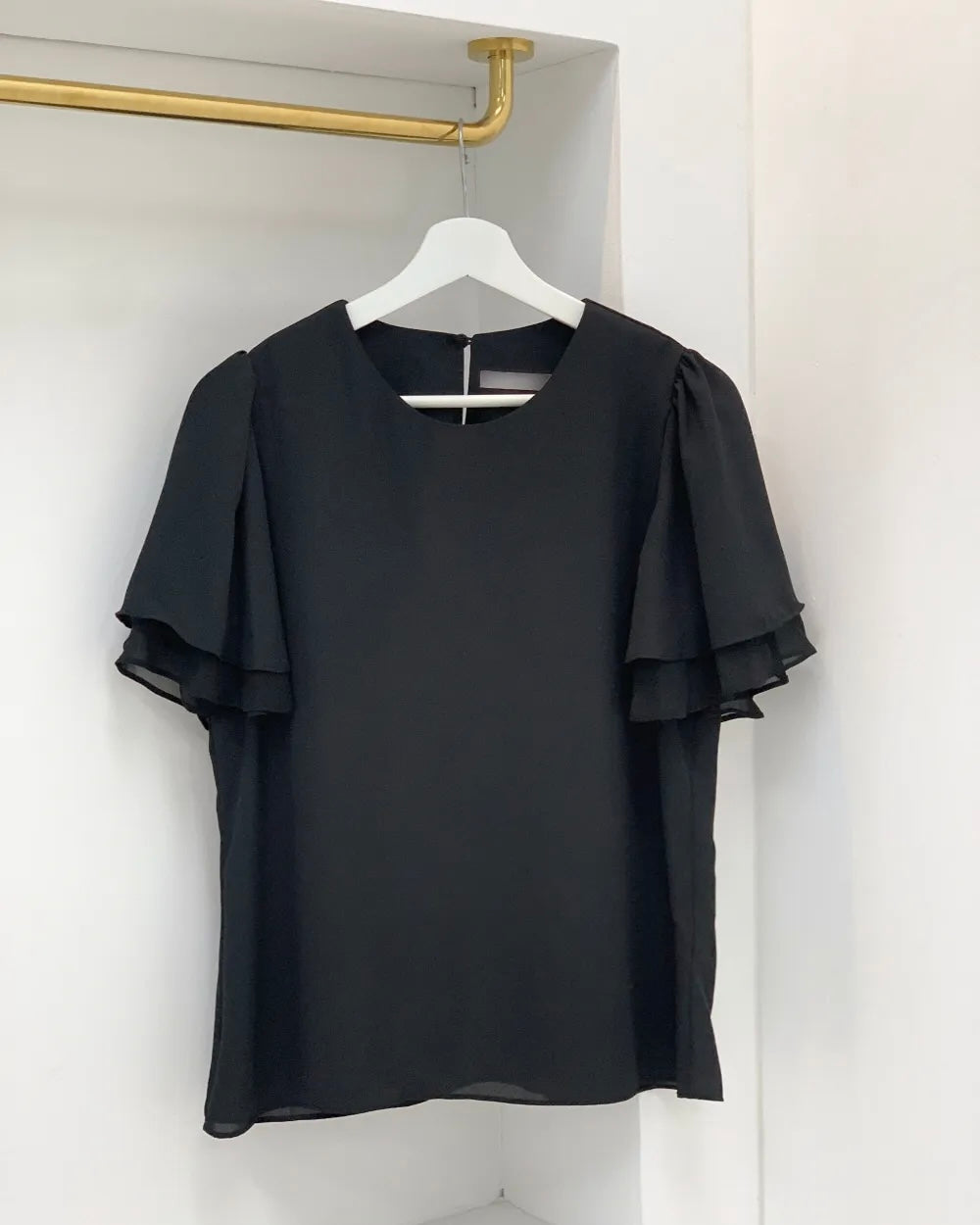 Wave Frill Blouse