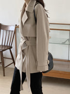 Lyn Half Trench Coat