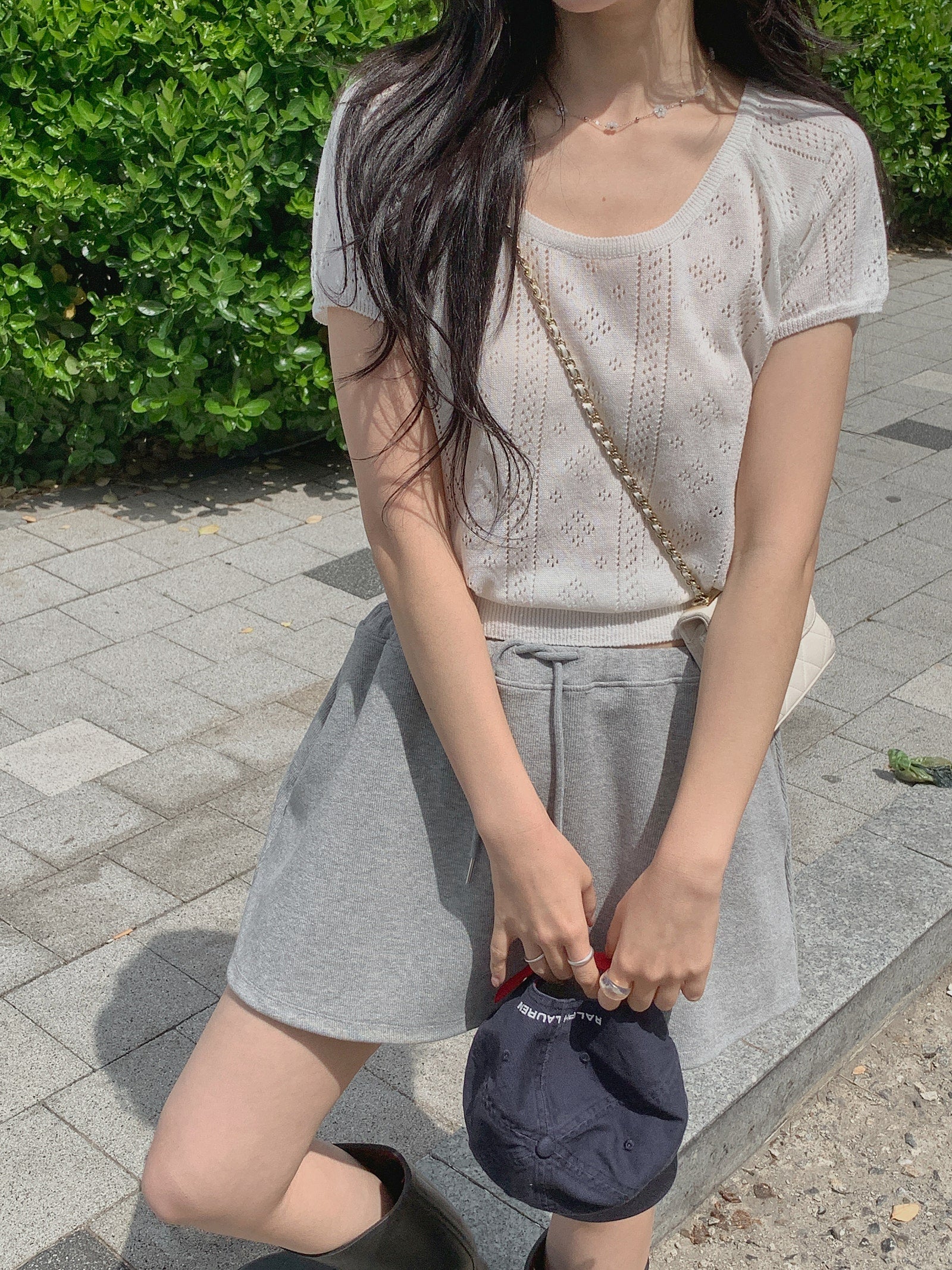 Soda Scoop-Neck Knit