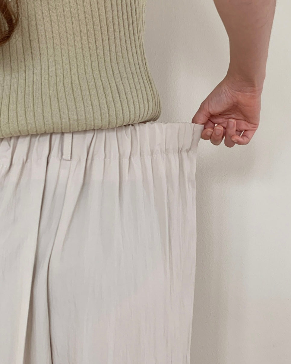 Summer Pin-Tuck Slacks