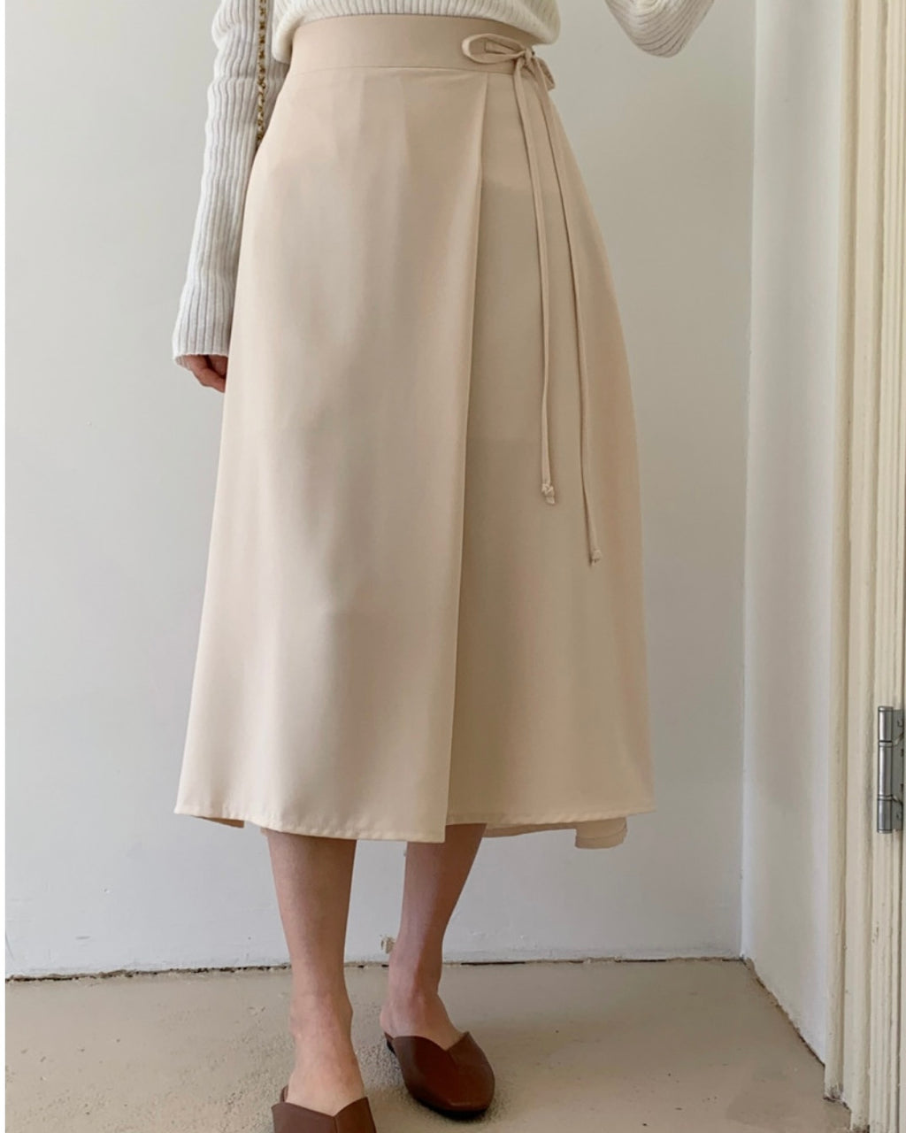 Mimi Ribbon Banding Skirt