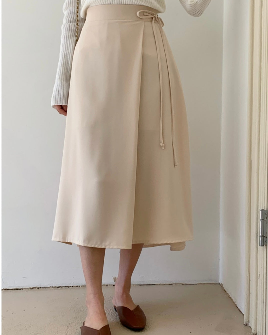 Mimi Ribbon Banding Skirt