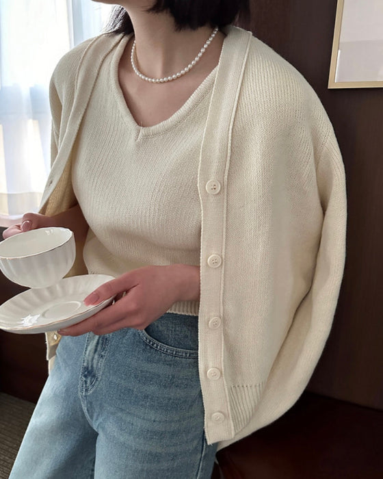 Janet Cardigan Set