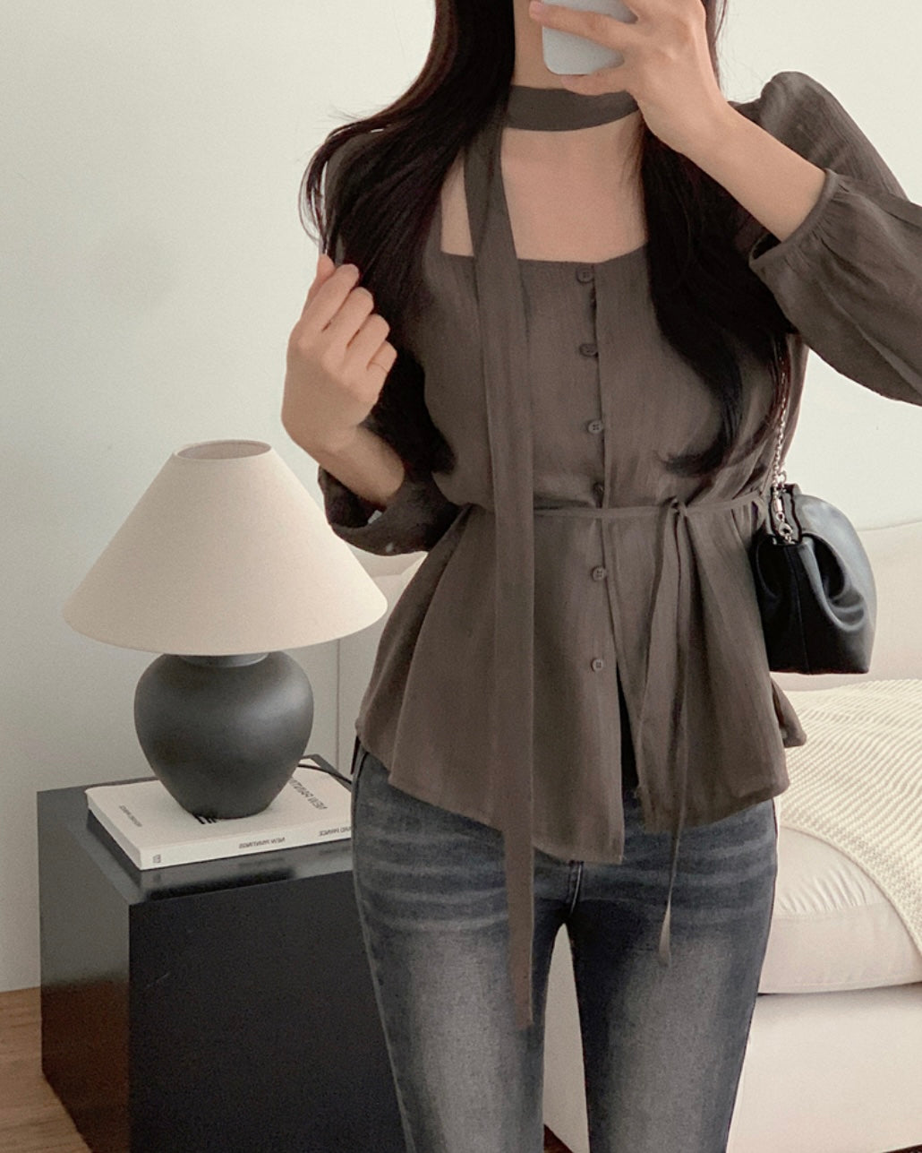 Linda Tie Blouse