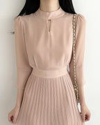 [ Pre-order ] Chiffon Pleats Dress