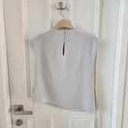 [ Sale Excluded ] Strap Drape Blouse