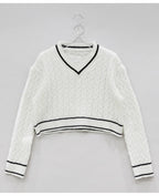 Vly Knit Two-Piece