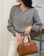 Daily Metal Charm Cardigan