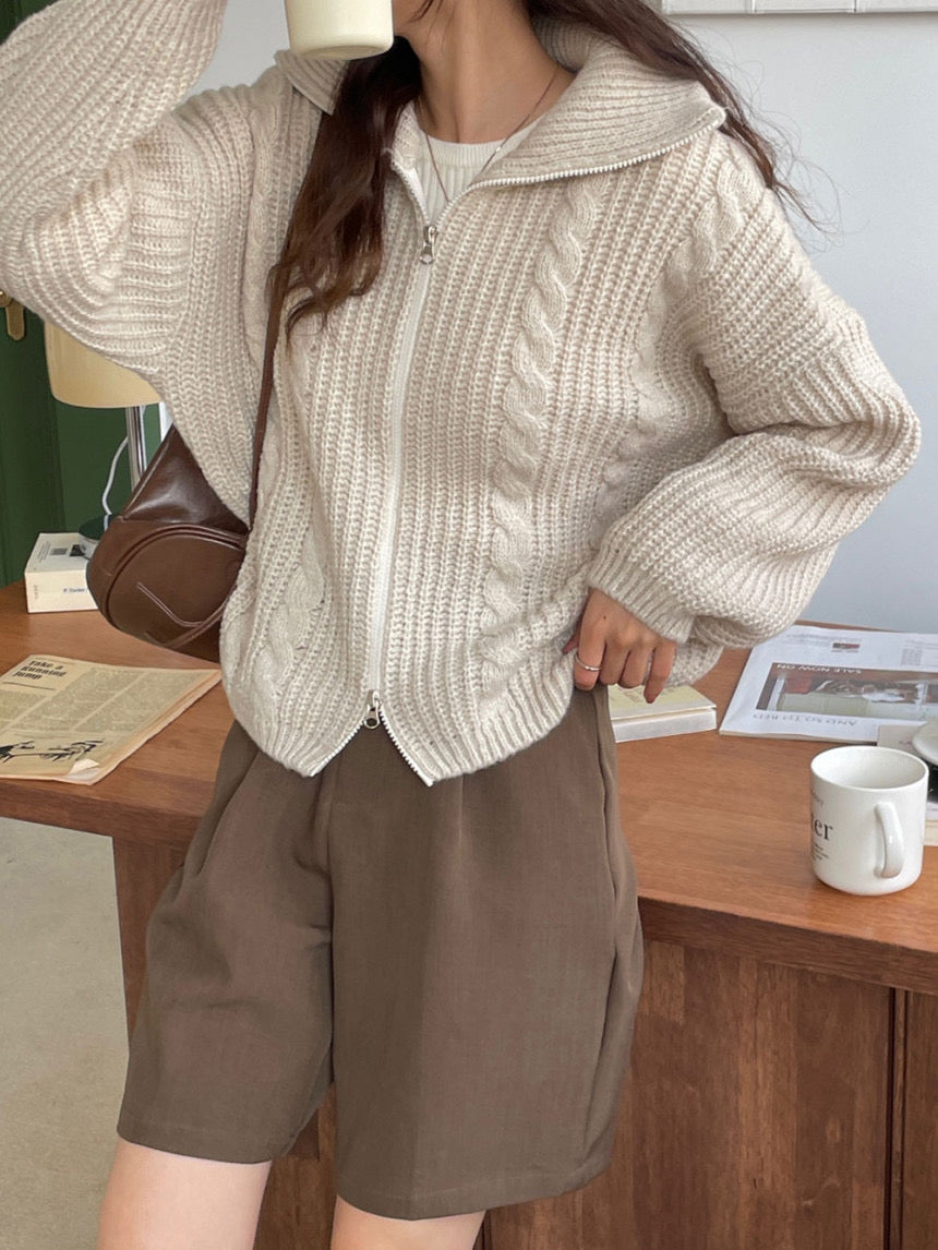 Days Knit Zip-Up