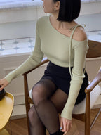 Sandy Ribbon Ribbed Knit