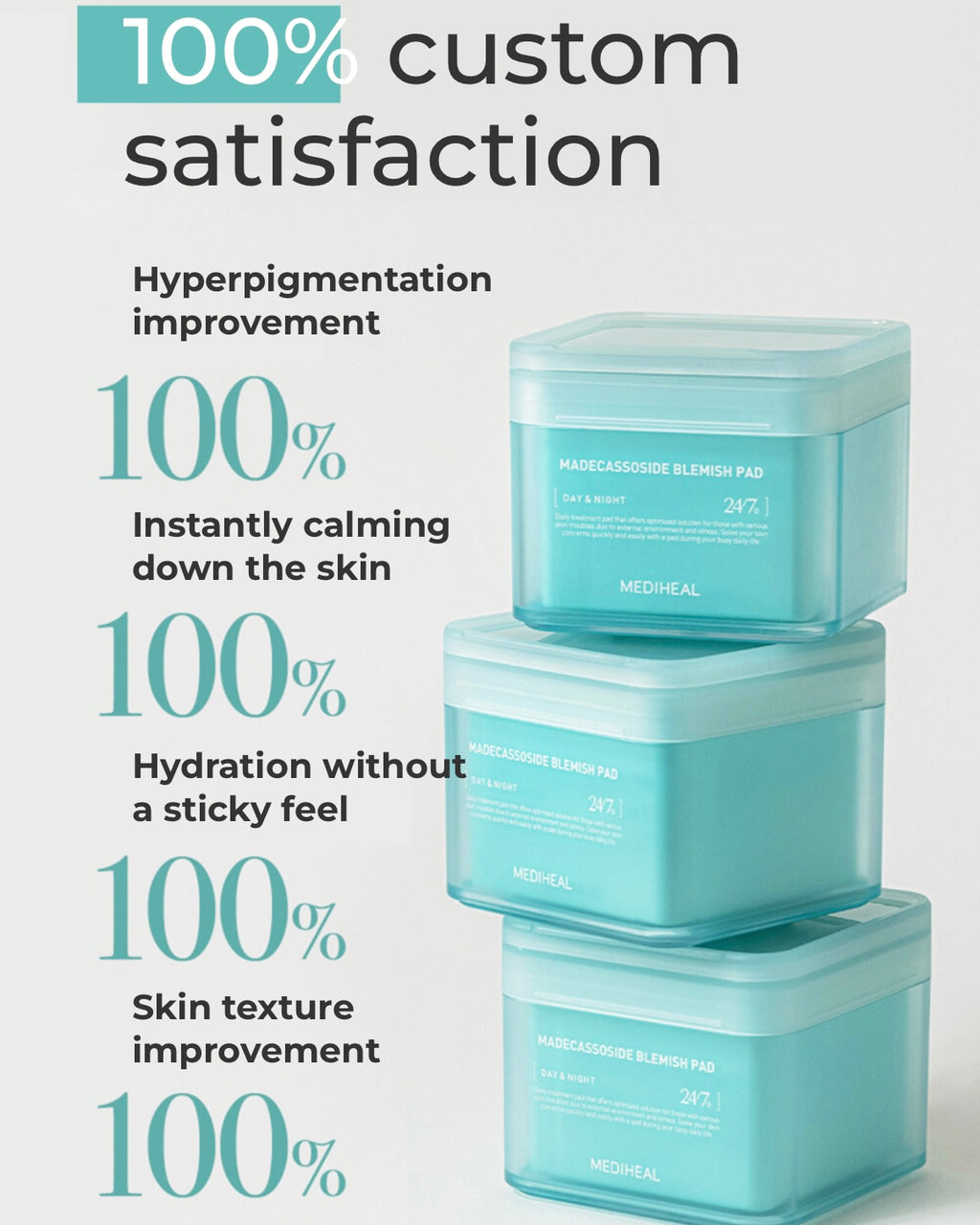 [ MEDIHEAL ] Madecassoside Blemish Pad 100P