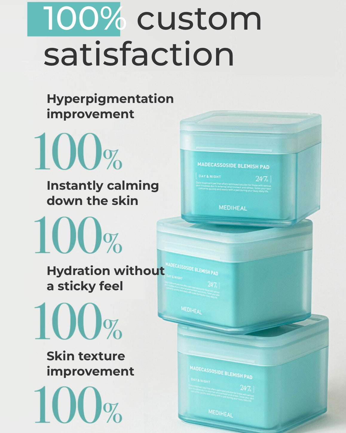 [ MEDIHEAL ] Madecassoside Blemish Pad 100P
