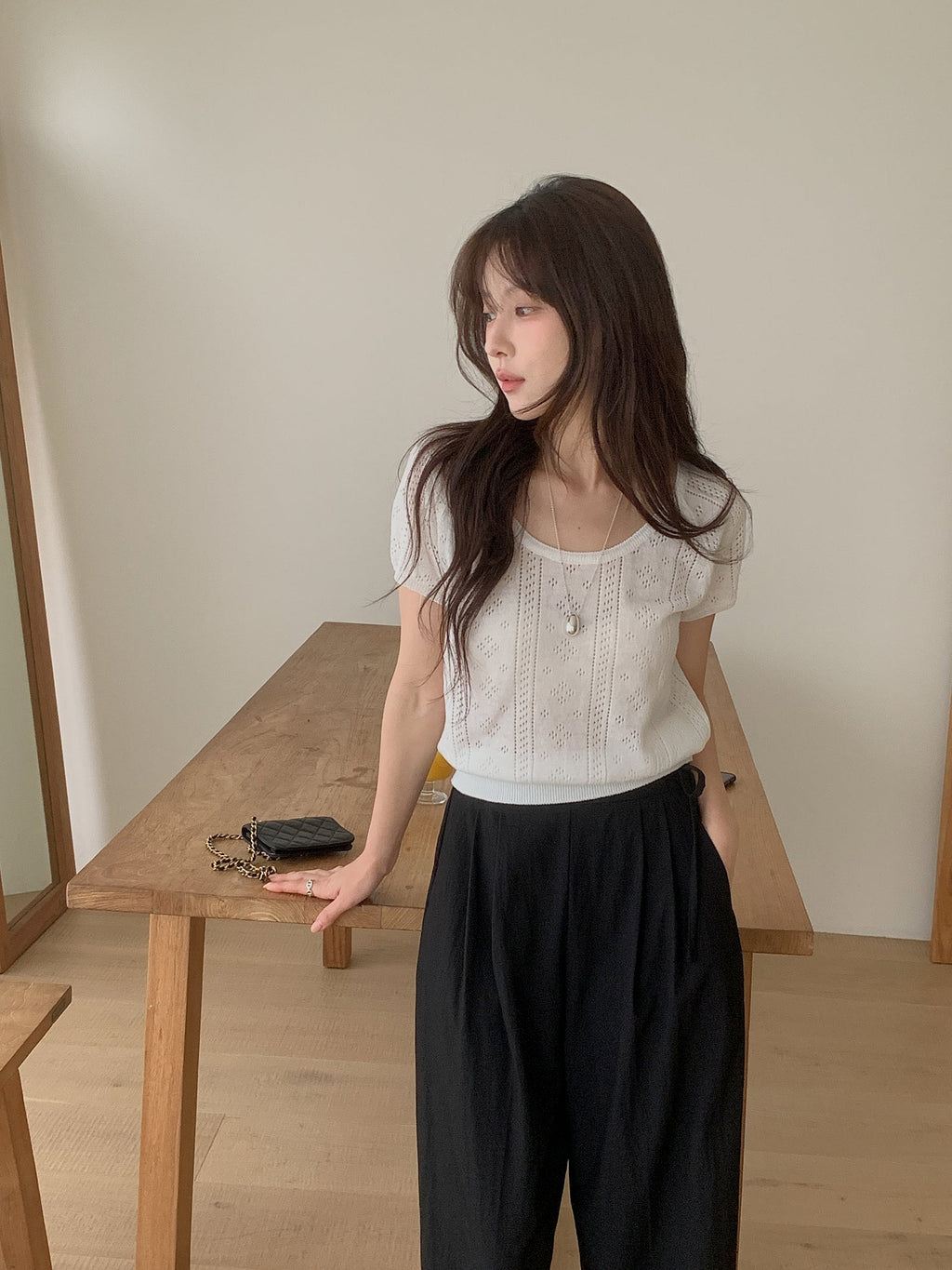 Soda Scoop-Neck Knit