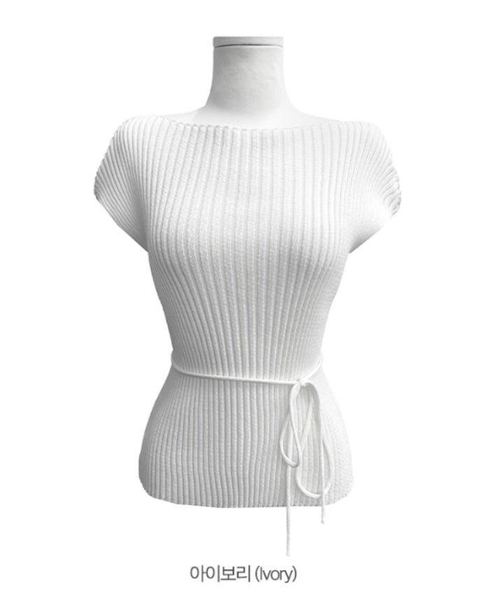 Cool Ribbed Strap Knit