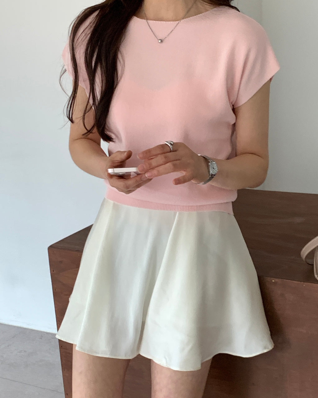 Cool Cap-Sleeve Knit