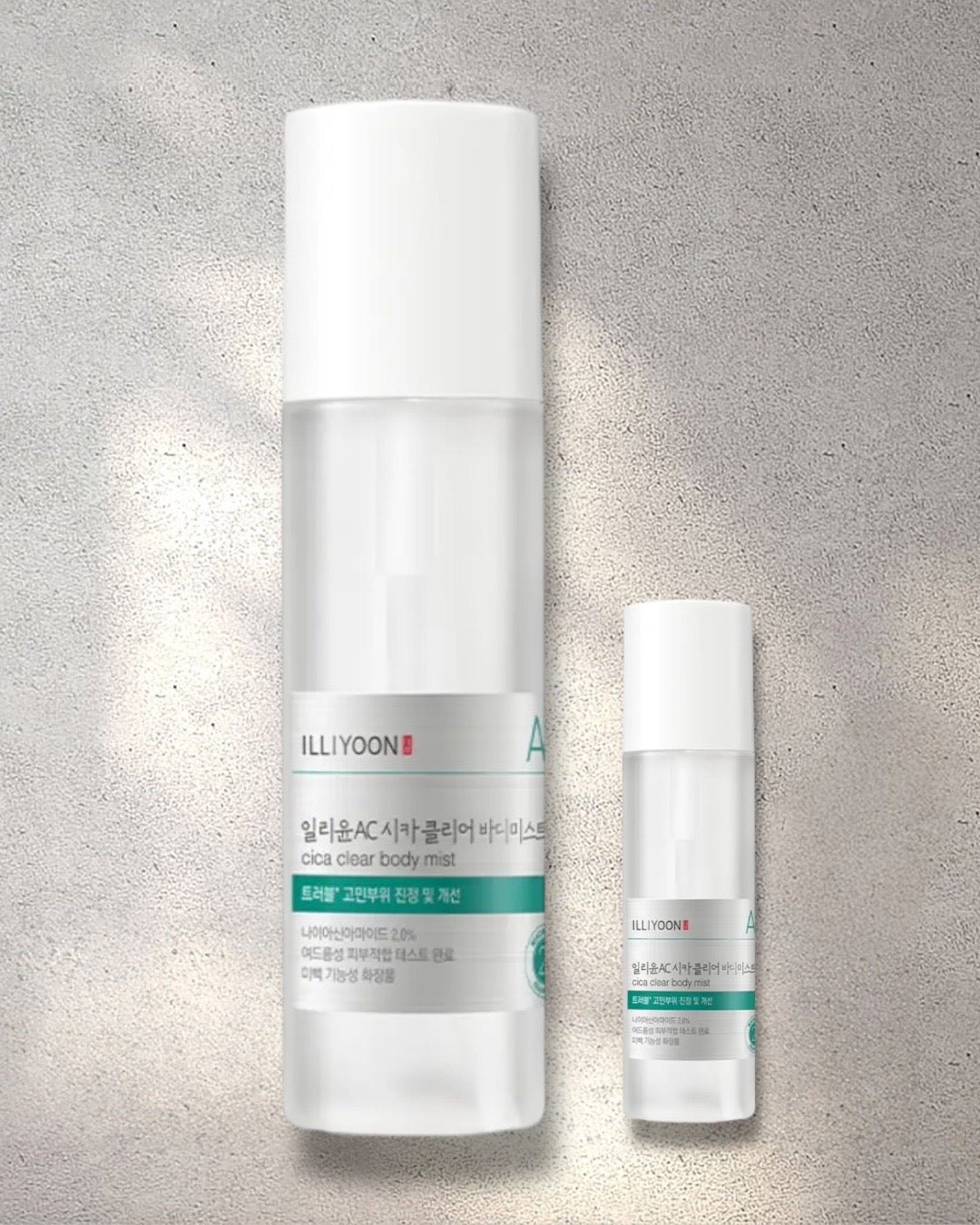 [ ILLIYOON ] Cica Trouble Clear Body Mist 200mL + 30ml