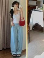 [ M ] Summer Mid-Rise Wide Fit Jeans