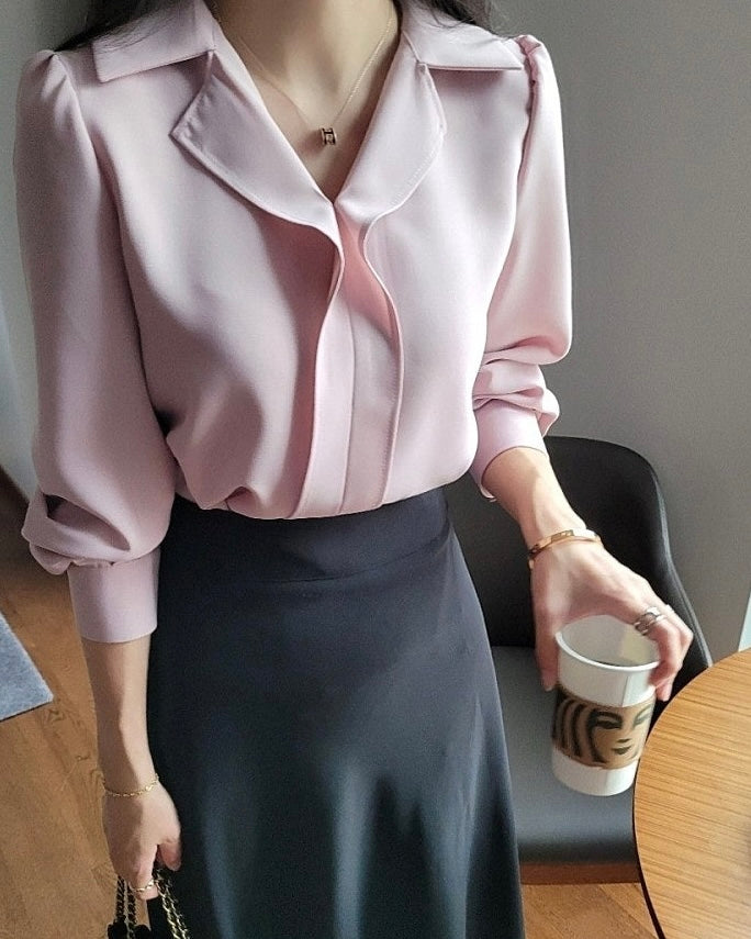 Merlin Collar Blouse