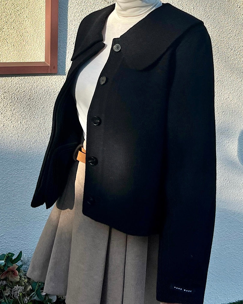 Laura 80% Wool Short Coat