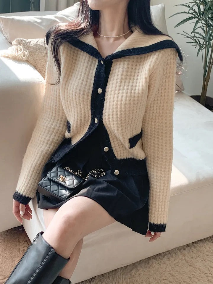 Waffle Cardigan