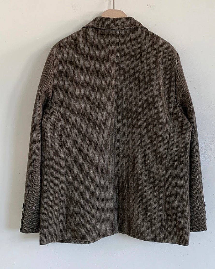 Billy Herringbone Wool Jacket