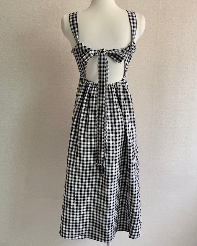 Dali Check Dress